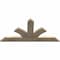 Ekena Millwork Richland Rough Sawn Timber Gable Bracket, Douglas Fir, 60"W x 30"H x 2"D x 6"F, 12/12 Pitch GBW060X30X0206RIC00RDF - alternate 3